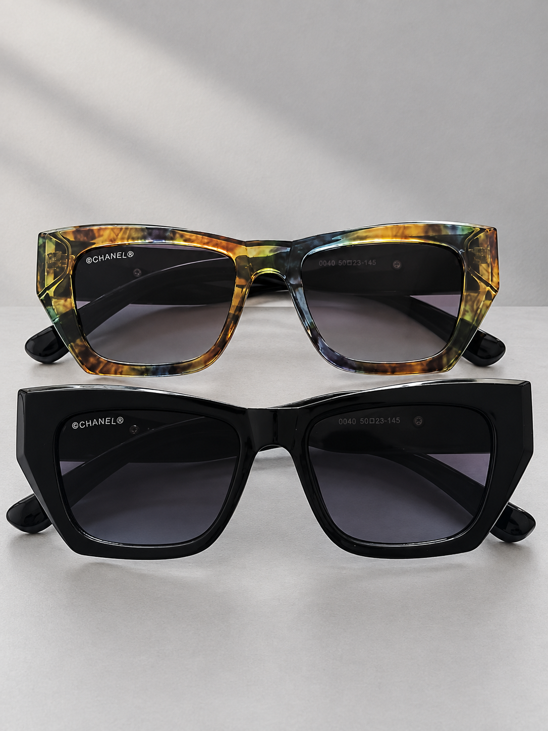 Ladies Chanel Inspired Cat-Eye Sunglass