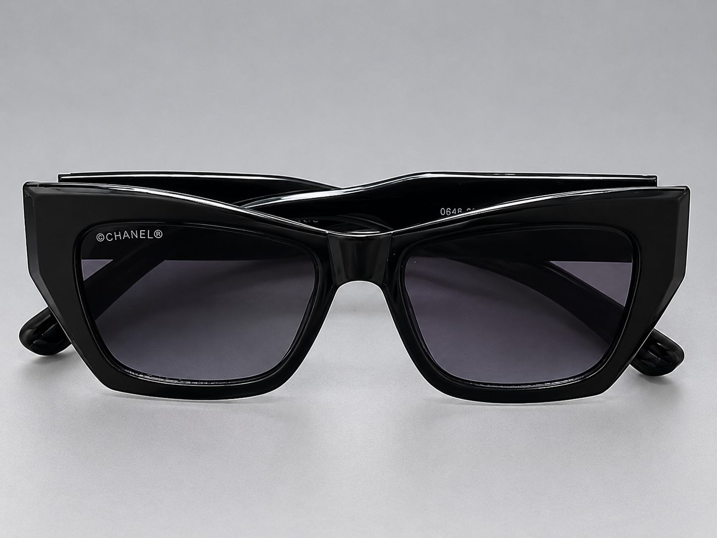 Ladies Chanel Inspired Cat-Eye Sunglass