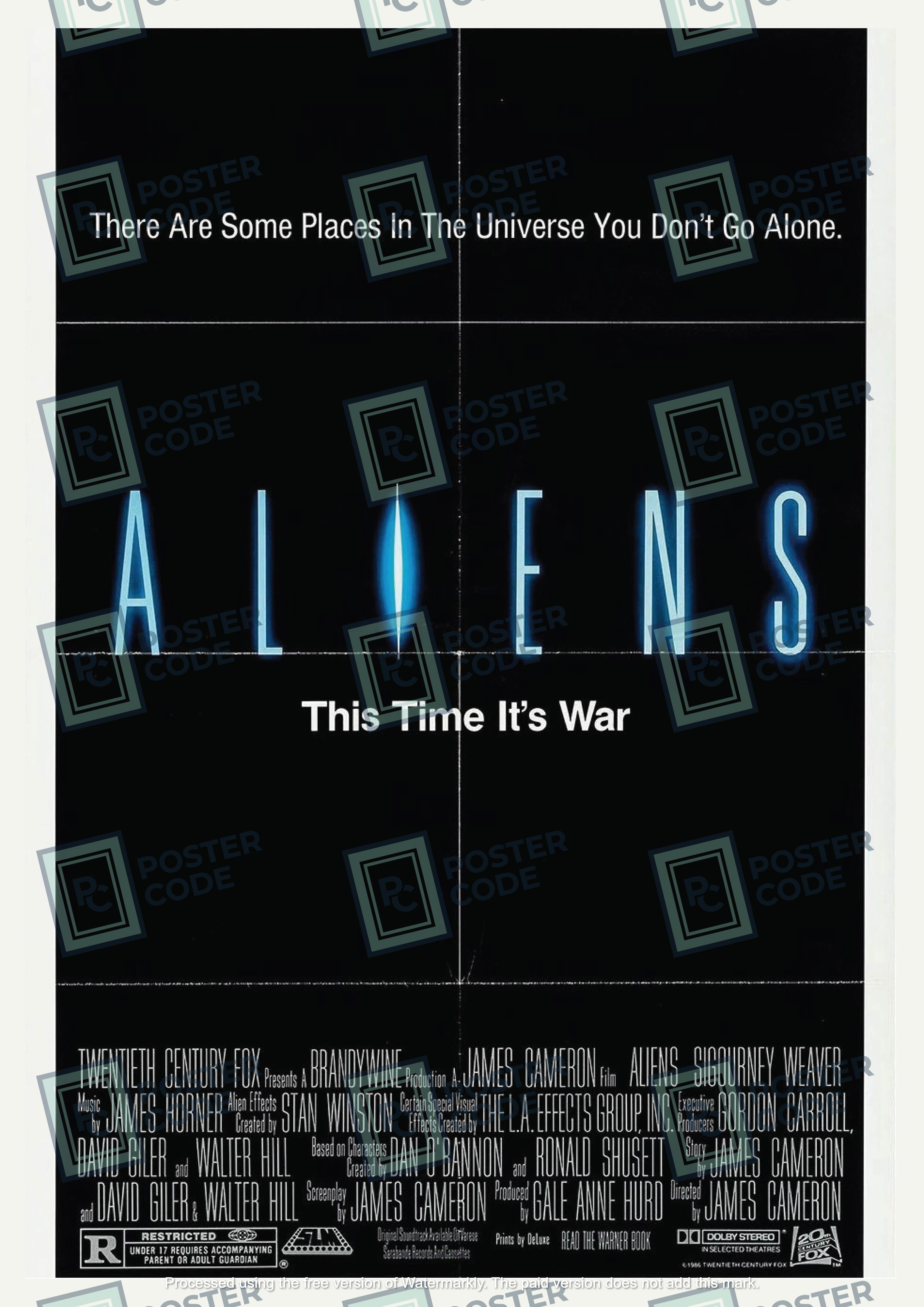 Original Movie Poster - Alien 