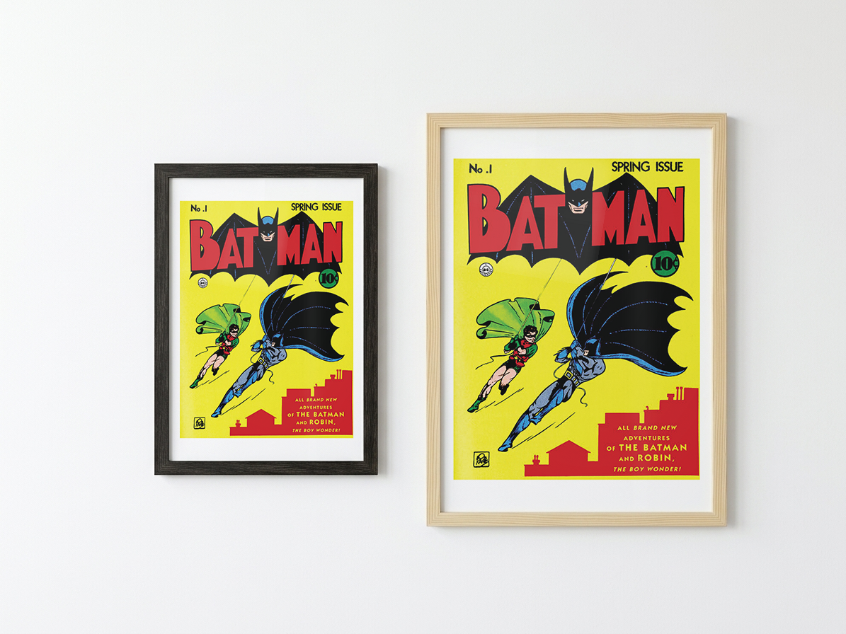 Original Comic Book Poster 1966 - BatMan