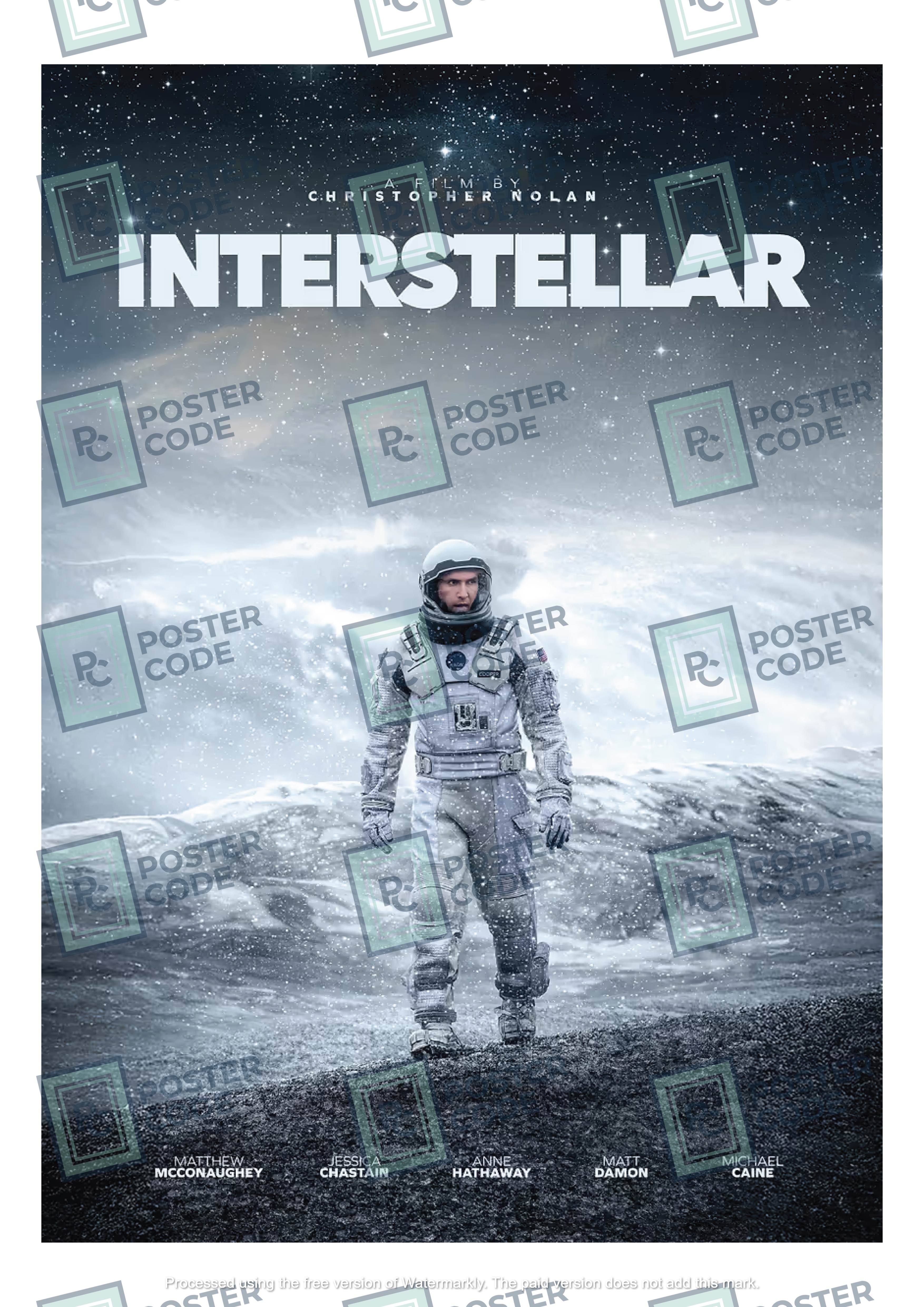 Original Movie Poster - Interstellar 