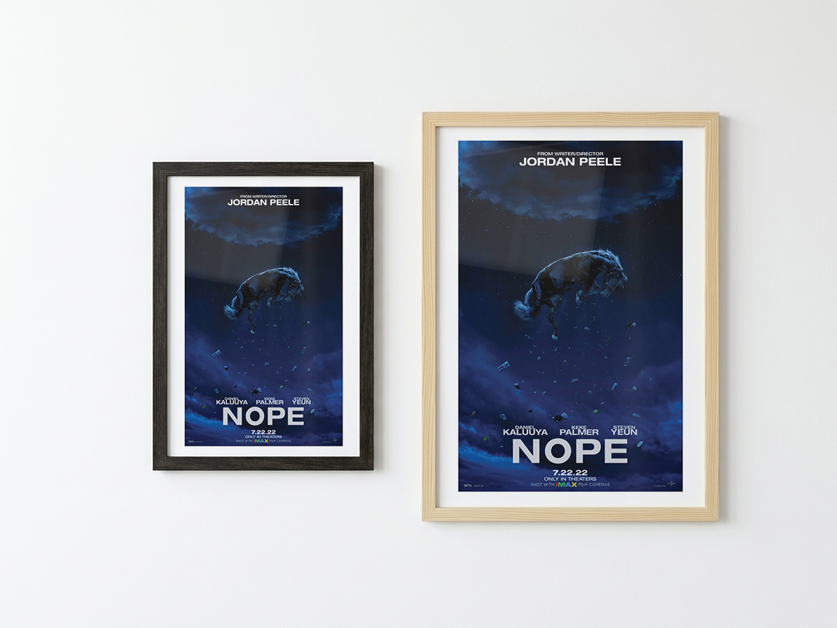 Original Movie Poster - Nope 