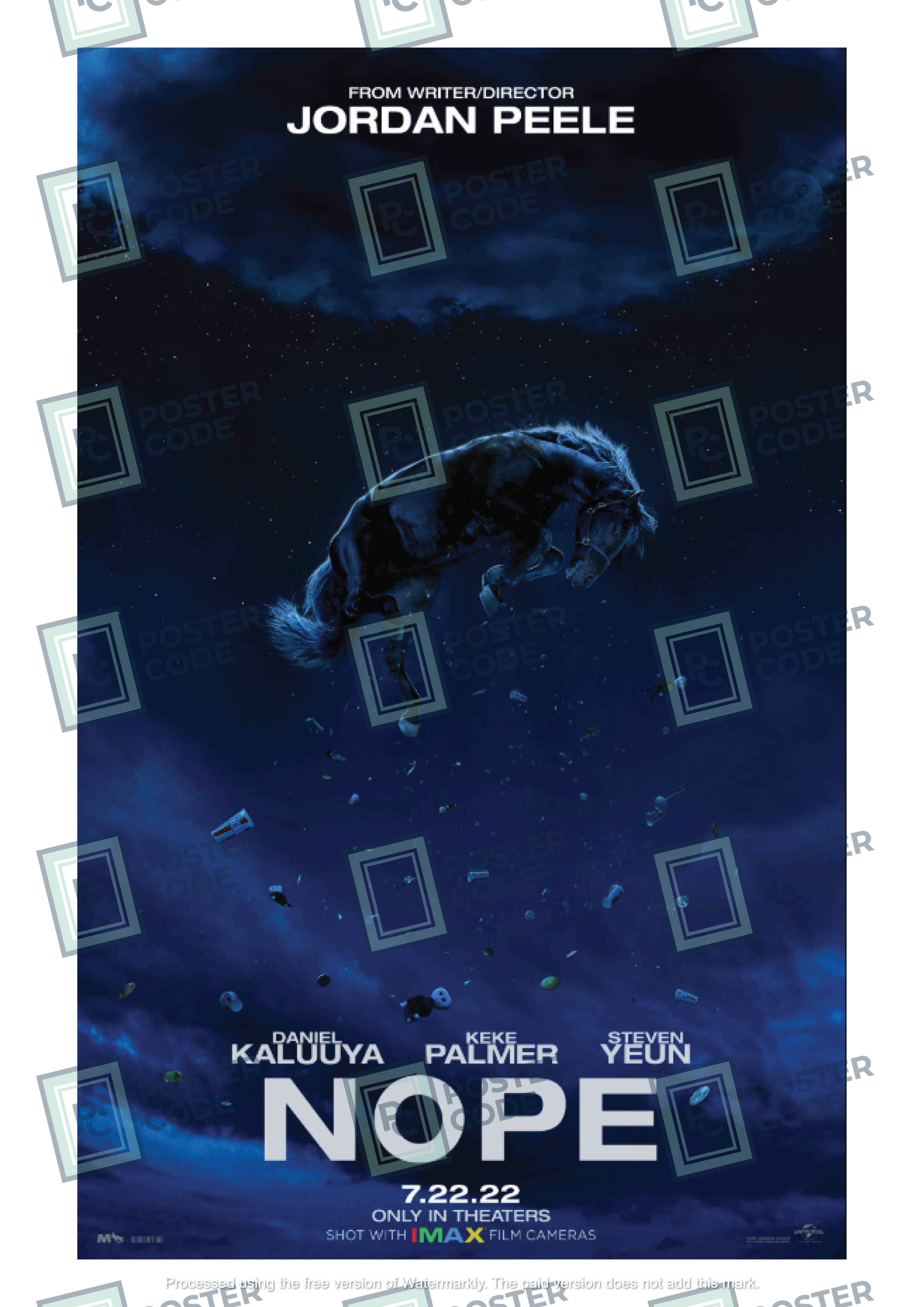 Original Movie Poster - Nope 