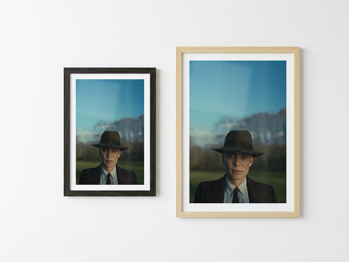 Iconic Cinematic Moment Poster - Oppenheimer 