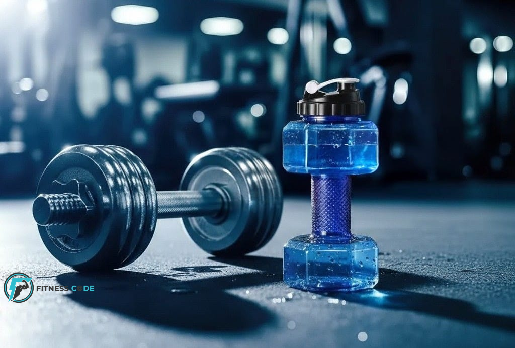 Dumbell shaped Water bottle