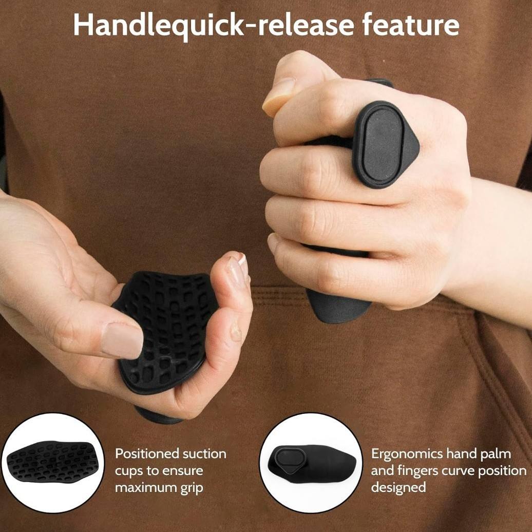 Anti-Slip Grips for Weight Lifting Pull-Ups Gym Training