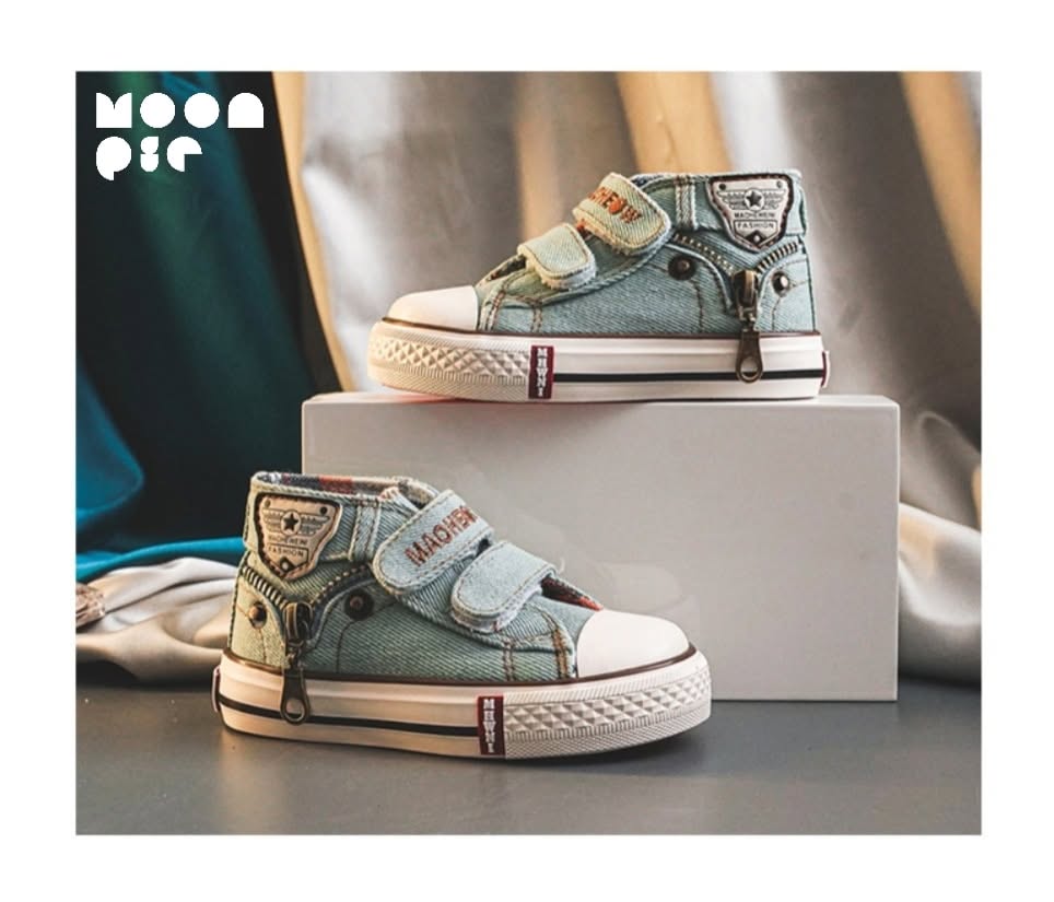 Denim Blue Sneakers for KIDS