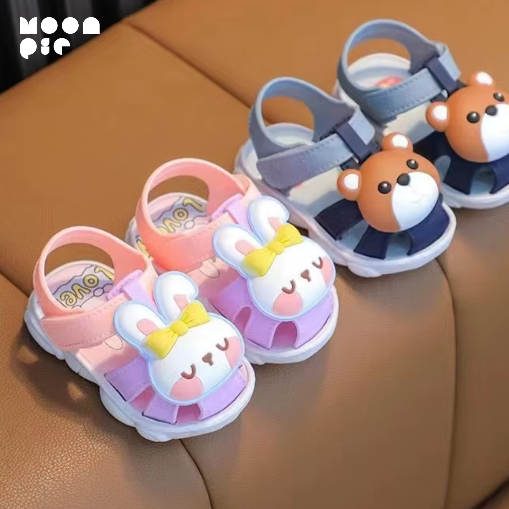 Baby Cute Bear and Cute Bunny Sandal