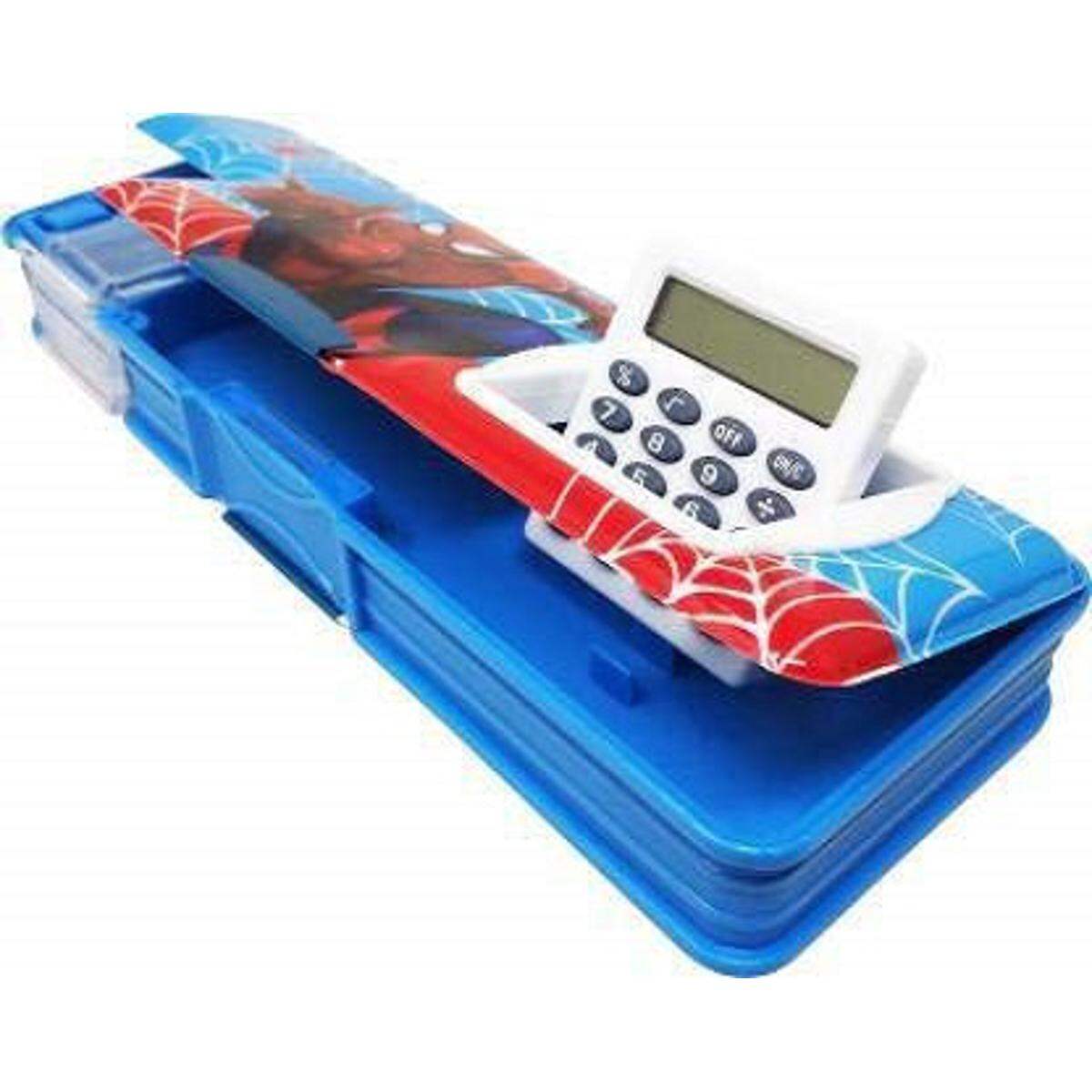 Pencil Box with Built-in Calculator.