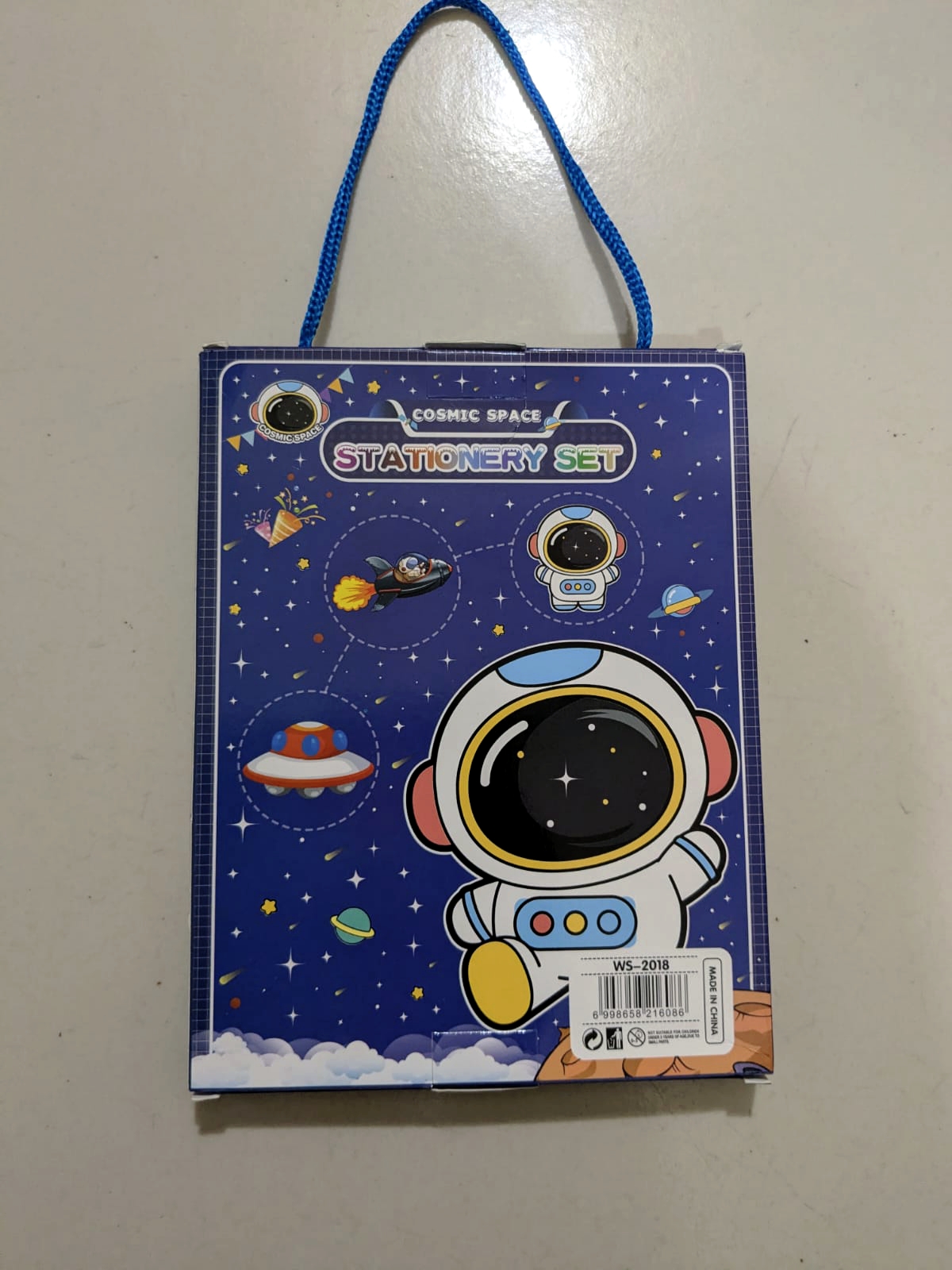 Cosmic Space and Penguin Stationery Gift Set.
