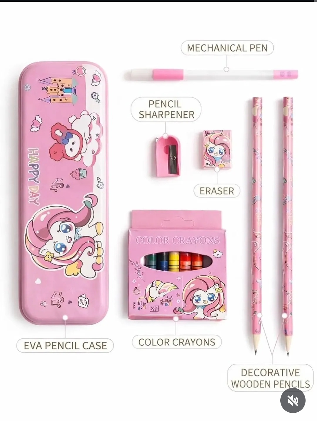 7 in 1 Kid's Stationary Gift Sets. 